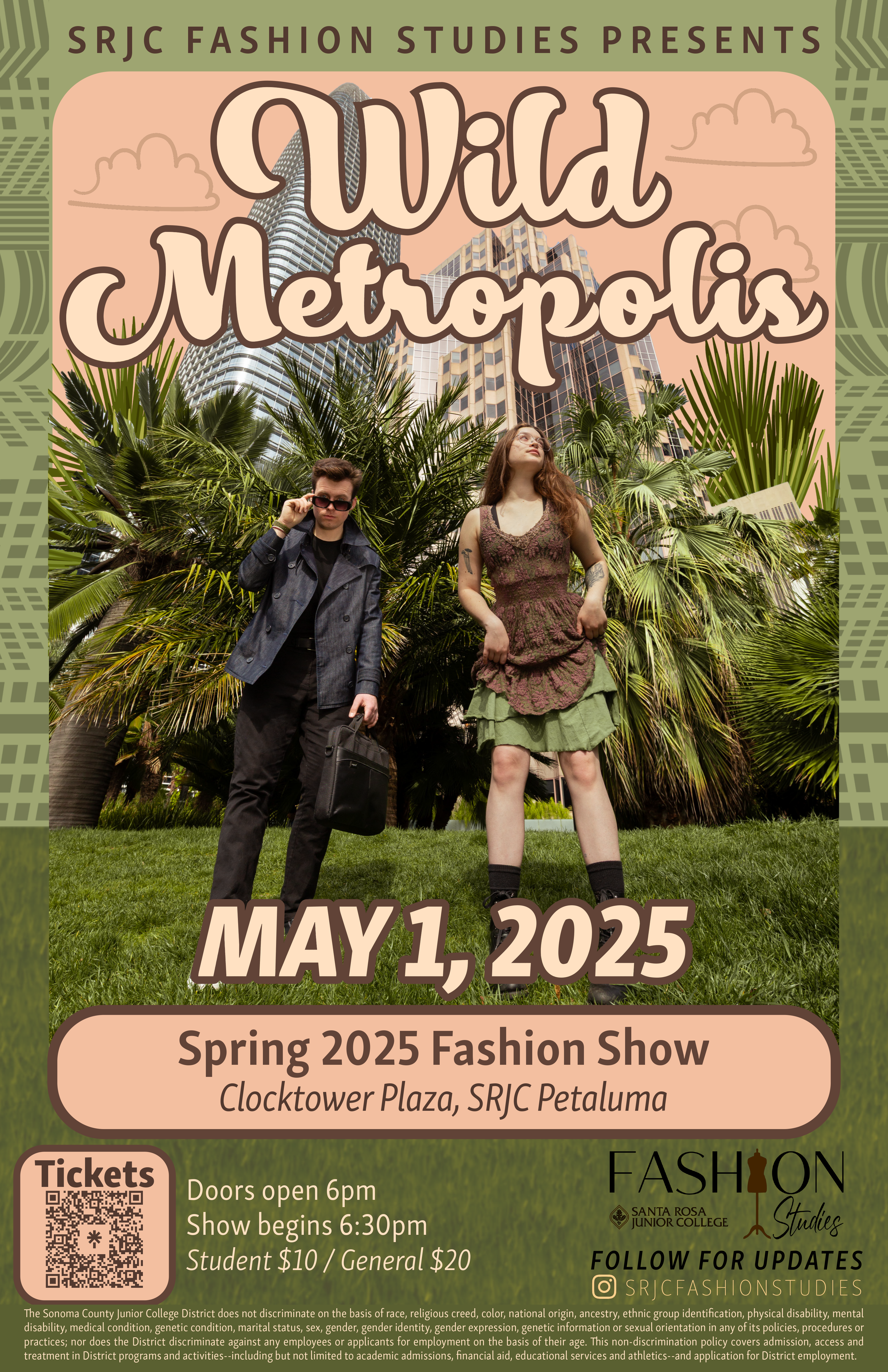 poster for spring 2025 fashion show